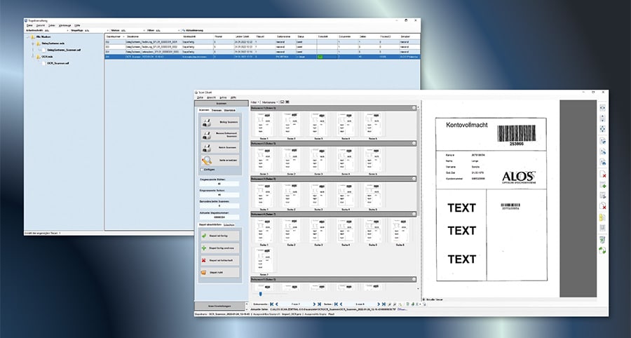 ALOS Scan für reibungslose Workflows